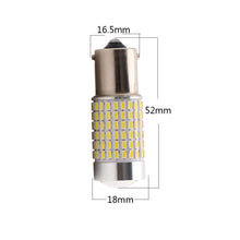Load image into Gallery viewer, 1156 (BA15S/7506/P21W) 144-SMD 3014 LED Bulbs with Projector, Xenon White - Autolizer