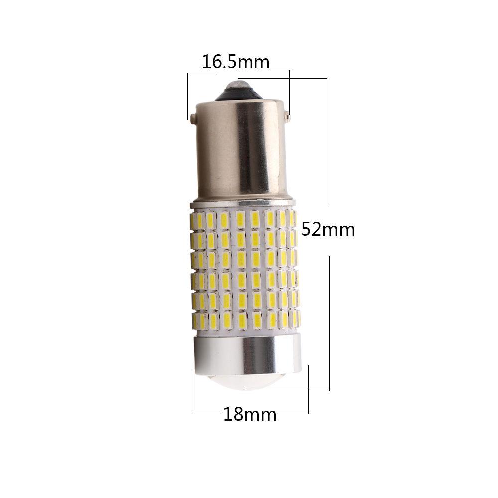 1156 (BA15S/7506/P21W) 27-SMD 5050 LED Replacement Bulbs Various Color –  Autolizer