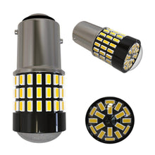 Load image into Gallery viewer, 1156 (BA15S/7506/P21W) 78-SMD 3014 LED Bulbs with Projector, Xenon White - Autolizer