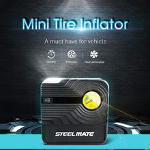 Load image into Gallery viewer, STEEL MATE Tire Inflator Portable Car Air Compressor Pump Digital Auto Emergency Kit - Autolizer