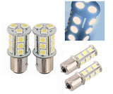 1156 (BA15S/7506/P21W) 18-SMD 5050 LED Replacement Bulbs - 4 Color