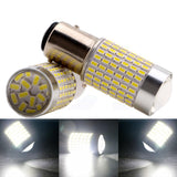 1157 (BAY15D/2037) 144-SMD 3014 LED Bulbs with Projector, Xenon White