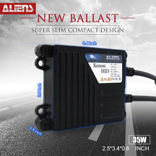 Load image into Gallery viewer, 2pcs HID 35W REPLACEMENT SLIM BALLAST For 9004 9005 9006 9007 9008 D2R - Autolizer