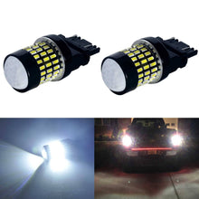 Load image into Gallery viewer, 3157 (3156/3056/3057) 78-SMD 3014 LED Bulbs with Projector, Xenon White - Autolizer