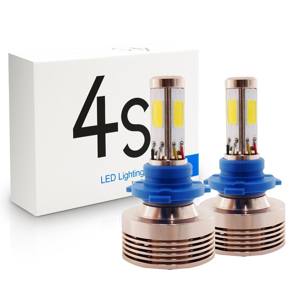 4S LED Headlight 4-Sided Conversion Kit - COB LED Chips - Autolizer