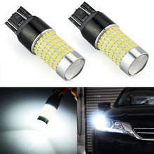 Load image into Gallery viewer, 7443 (7440/7441/T20) 144-SMD 3014 LED Bulbs with Projector, Xenon White - Autolizer