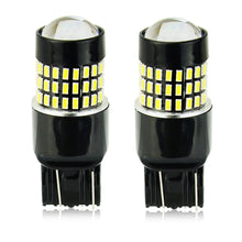 Load image into Gallery viewer, 7443 (7440/7441/T20) 78-SMD 3014 LED Bulbs with Projector, Xenon White - Autolizer