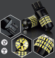 Load image into Gallery viewer, 7443 (7440/7441/T20) 78-SMD 3014 LED Bulbs with Projector, Xenon White - Autolizer