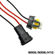 Load image into Gallery viewer, 9006 9005 H10 HID &amp; LED 50W 6Ohm Resistor Relay Kit Wiring Harness Adapter - Autolizer