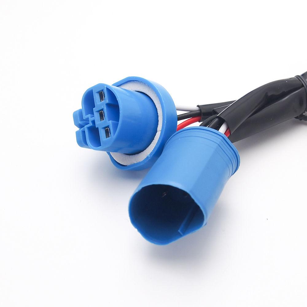 9007 (HB5) HID & LED 50W 6Ohm Resistor Relay Kit Wiring Harness Adapter - Autolizer
