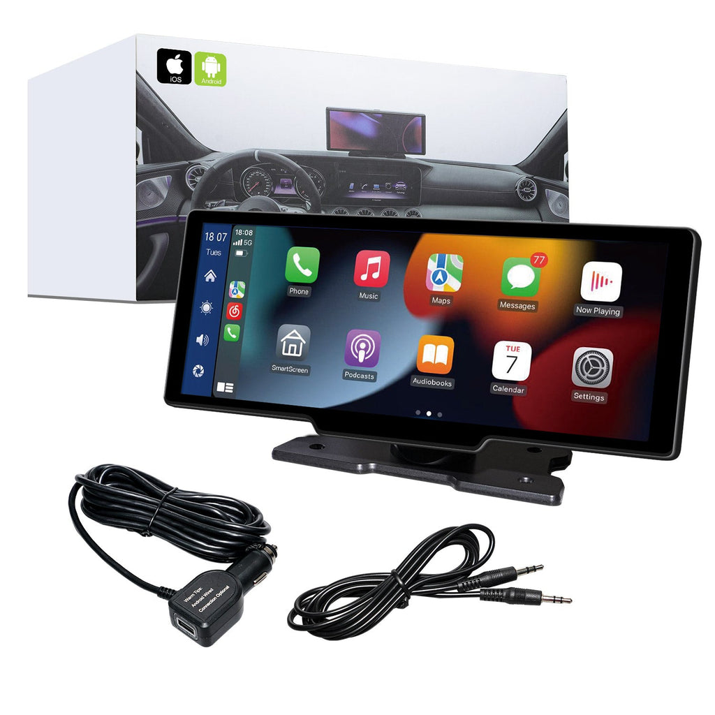 AUTOLIZER Double Din Carplay,10 Inch, Full HD Touch Screen - Autolizer