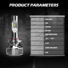 Load image into Gallery viewer, 9006 (HB4) R1 2-Sided Lextar LED Headlight Conversion Kit CanBUS Error Free