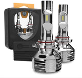 GPNE 9012/HIR2 LED Headlihgt Bulb, 16000lm Ultra-Bright Hi/Lo Beam Conversion Kit 6000K Cool White, IP68 Rated, 2 Pack