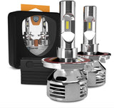GPNE H13 LED Headlight Bulbs, 76W 16000LM Headlights Kit 6000K Cool White IP68 Waterproof, Pack of 2
