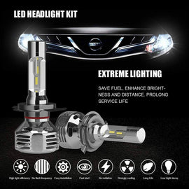 GPNE H4/9003/HB2 LED Headlight Bulbs 56W 12000 Lumens Conversion Kit High Low Beam 6000K Cool White IP68 Waterproof, Pack of 2 - Autolizer