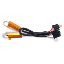 Load image into Gallery viewer, H4 (9003 HB2) HID &amp; LED 50W 6Ohm Resistor Relay Kit Wiring Harness Adapter - Autolizer