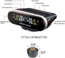 Load image into Gallery viewer, STEELMATE Mini One-s Black Multi-Function Tire Pressure Monitoring System Auto Backlight Sleep Awake - Autolizer
