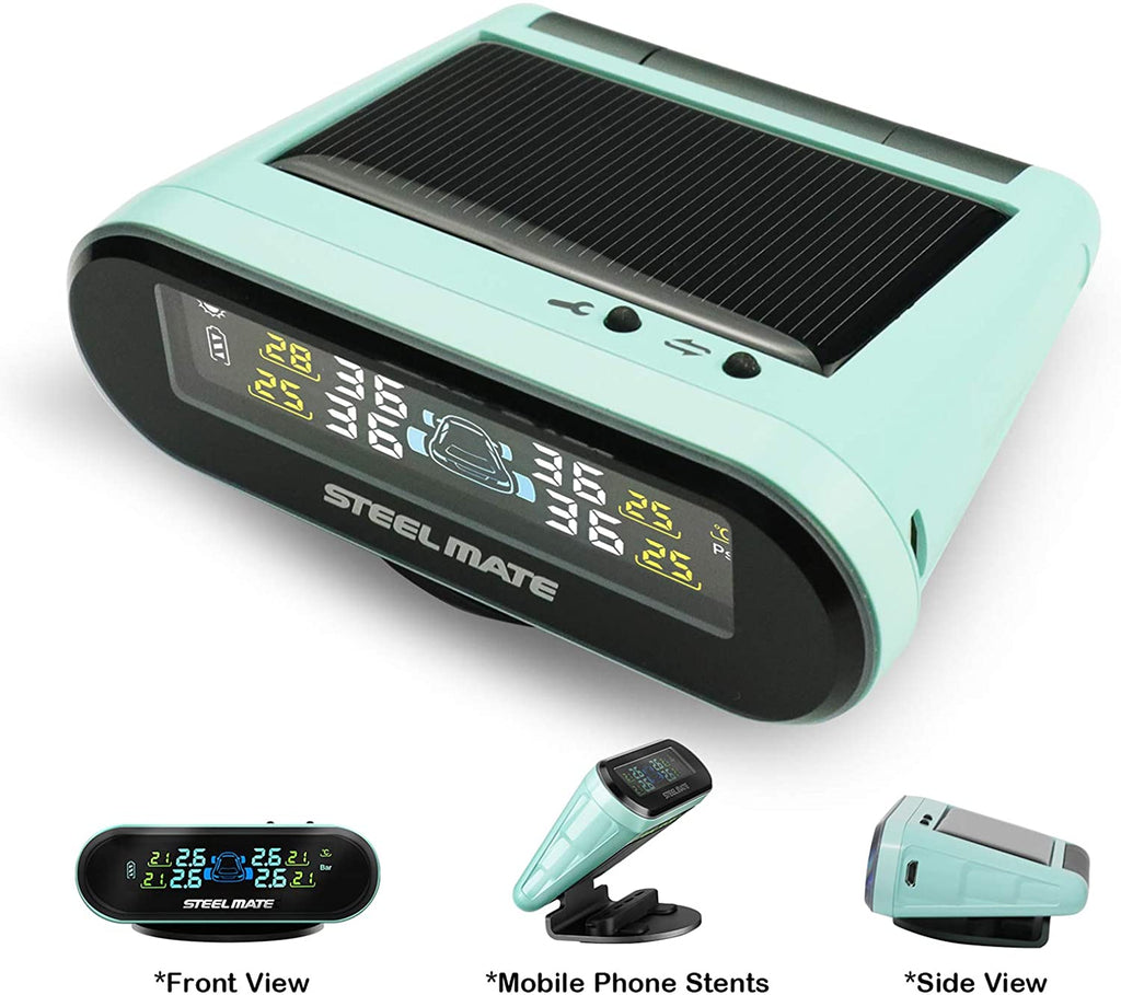 STEELMATE Mini One-s Green Multi-Function Tire Pressure Monitoring System Auto Backlight Sleep Awake - Autolizer