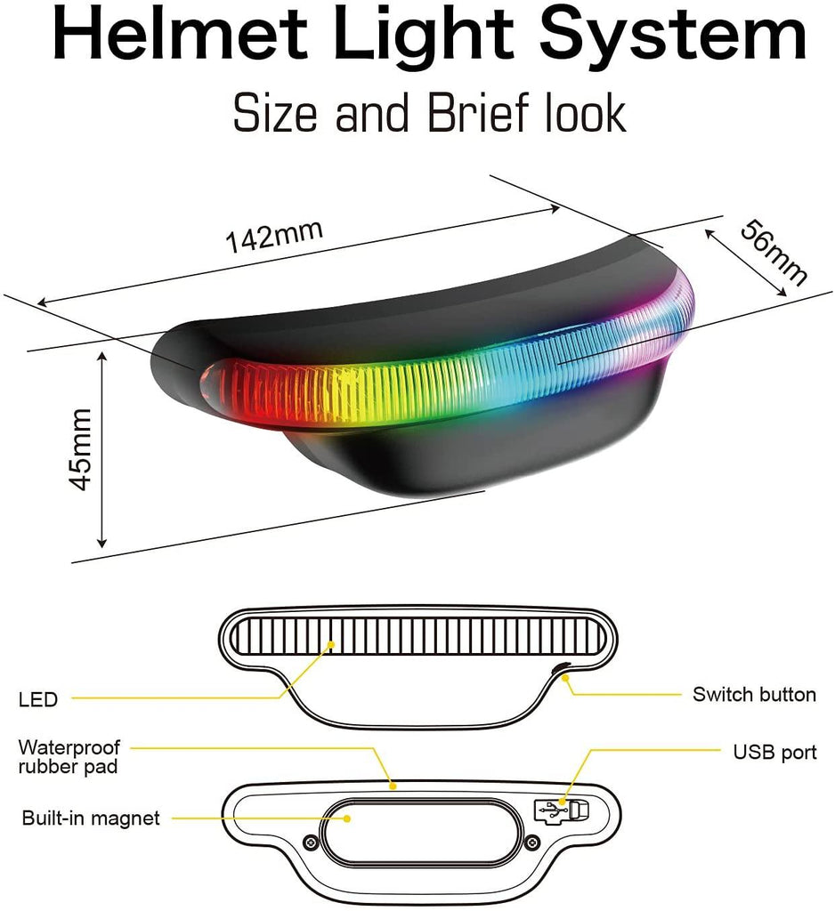 Motorcycle Tire Pressure Monitor System and Wireless Helmet Brake Light for Motorcycle Safety - Autolizer