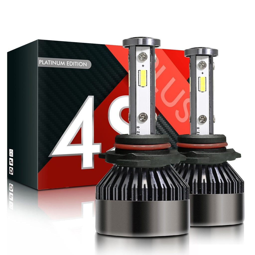 Products 4S Plus LED Headlight 4-Sided Conversion Kit Upgraded Version 9004 - Autolizer