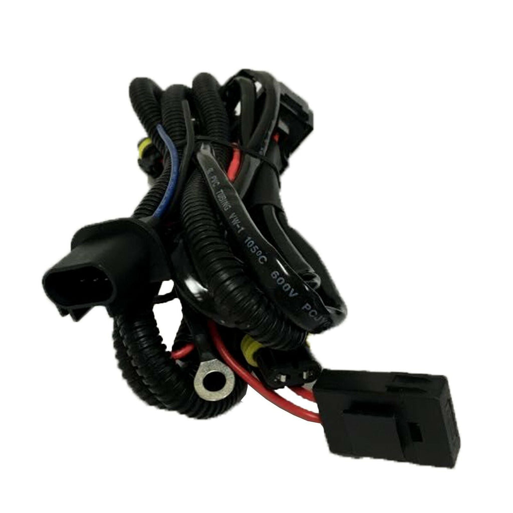 Relay Wiring Harness for High/Low Beam HID Xenon Kit 9004 9007 H4 H13 9008 - Autolizer