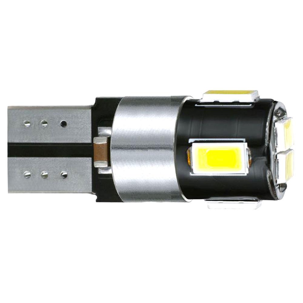 T10 (194/168/158) CanBUS 6-SMD 5630 Xenon White LED Replacement Bulbs - Autolizer