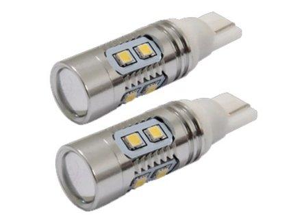 T10/T15 (194/168/158) 10-SMD 2835 Xenon White LED Replacement Bulbs - Autolizer
