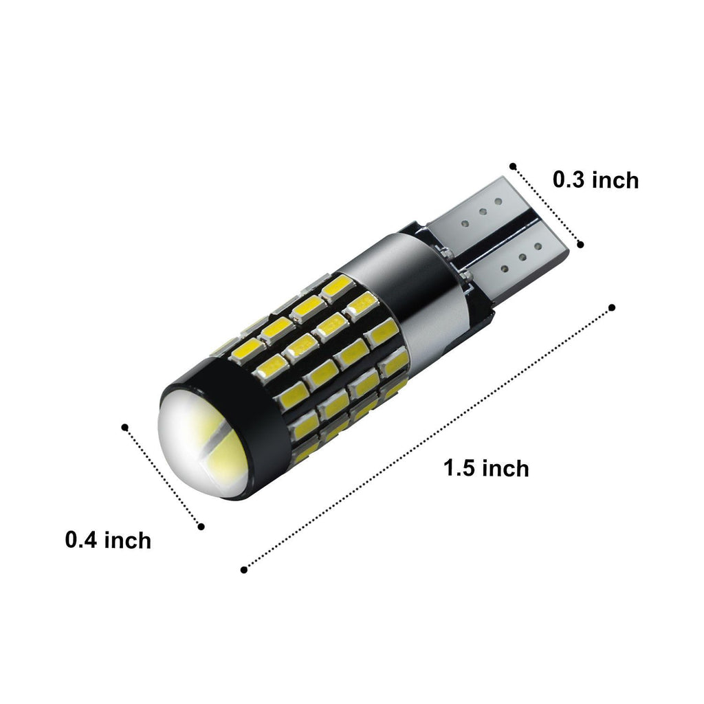 T10/T15 (194/168/158) CanBUS 15-SMD 2835 Xenon White LED Replacement B –  Autolizer