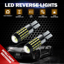 Load image into Gallery viewer, T10/T15 (194/168/158) CanBUS 54-SMD 3014 Xenon White LED Replacement Bulbs - Autolizer
