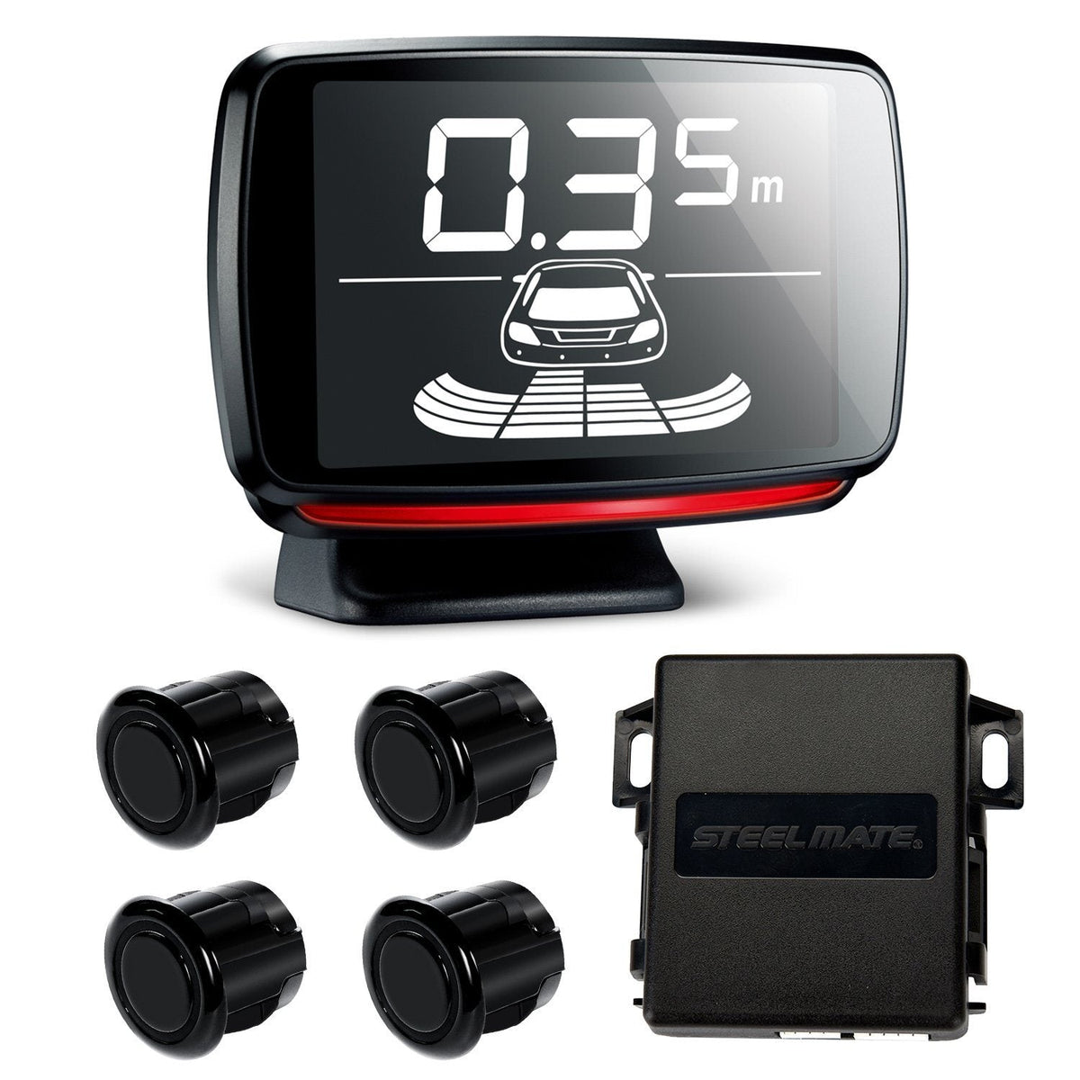 Wireless Car Parking Assist System, Reverse Backup Radar System for 12 ...